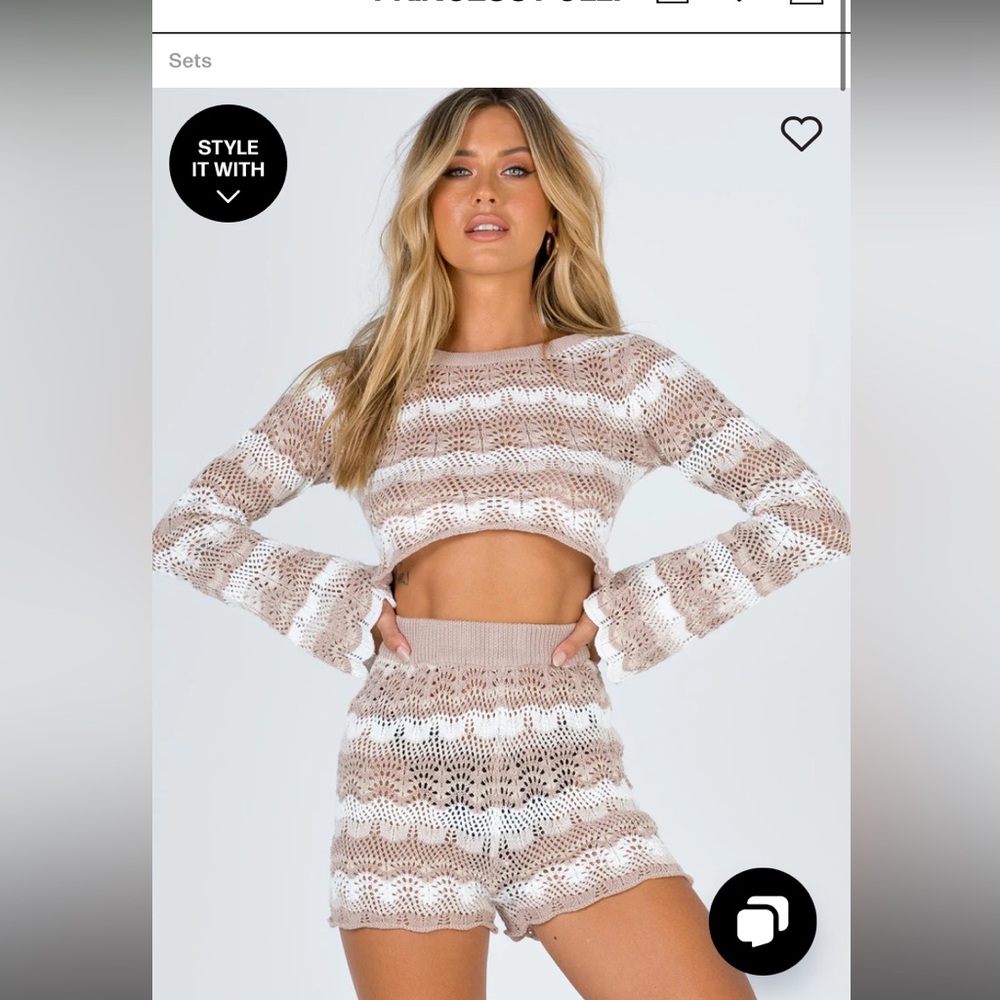 Princess Polly Leah Knit Set